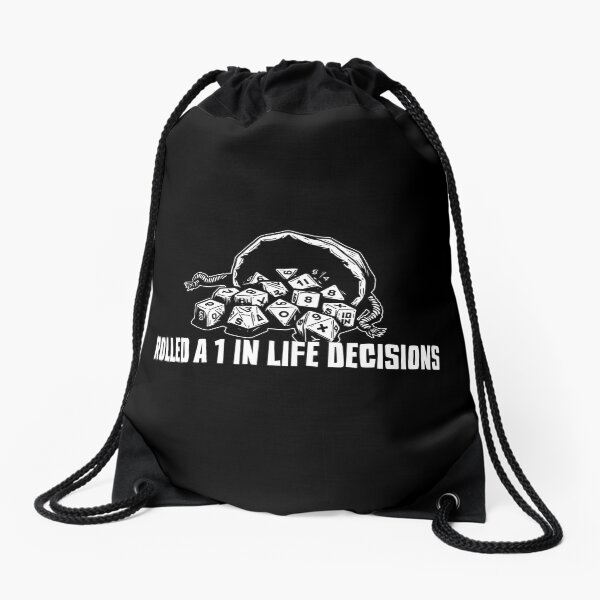 Item preview, Rolled a 1 in Life Decisions Funny Gamer designed and sold by Guerrilla-Dx.