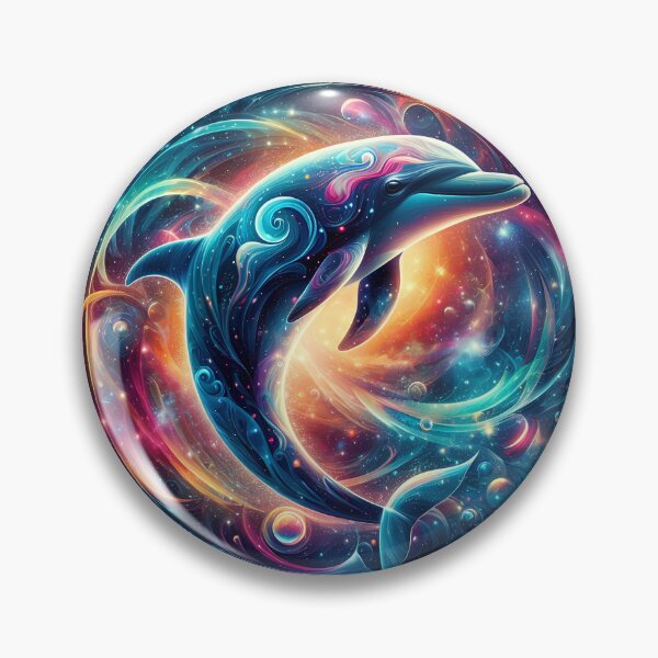 Item preview, Cosmic dolphin designed and sold by Artillenium.
