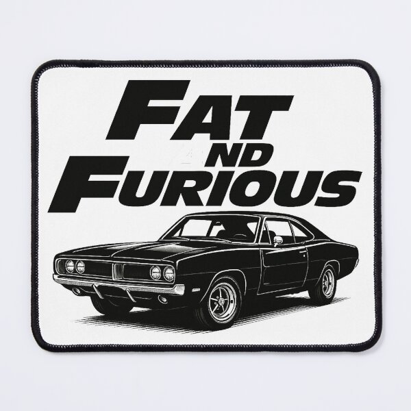 Item preview, Fat and Furious: The Iconic Charger Roars On designed and sold by Guryl Michal Designs.