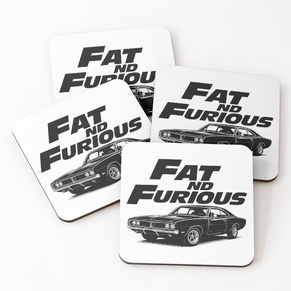 Item preview, Fat and Furious: The Iconic Charger Roars On designed and sold by Guryl Michal Designs.