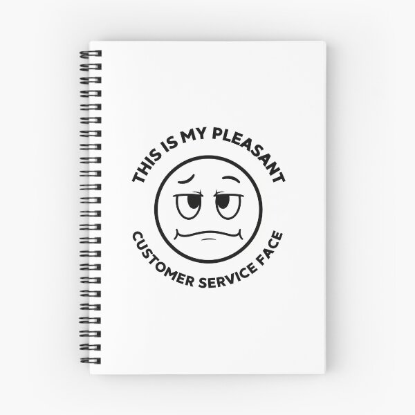 Item preview, This is My Pleasant Customer Service Face designed and sold by musthavewords.