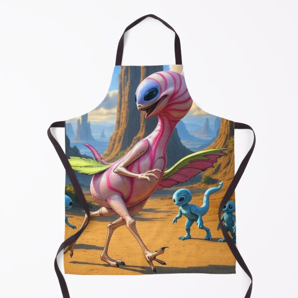 Item preview, Funky alien chicken designed and sold by kiwiartyfarty.