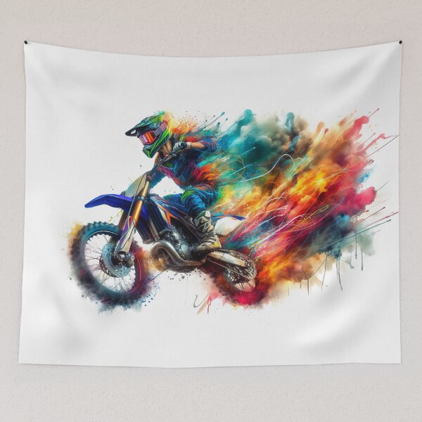 Item preview, motocross racing driver designed and sold by paulrommer.