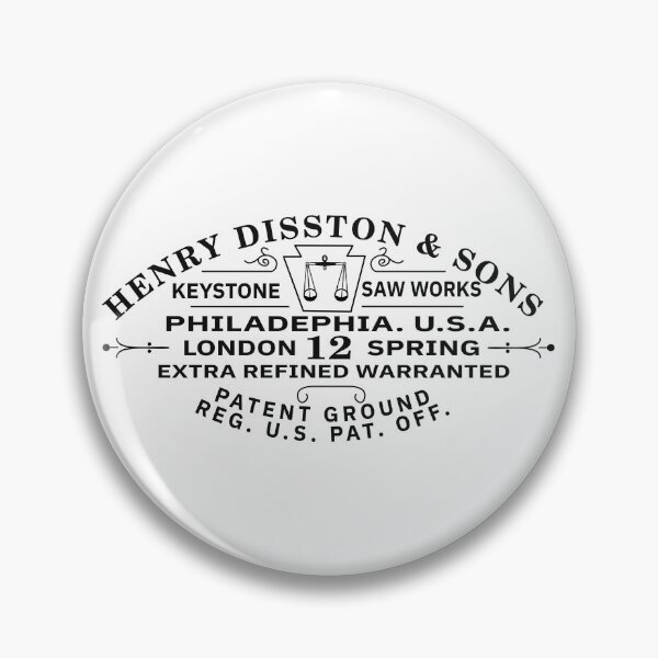 Item preview, Disston #12 saw, Logo Etching designed and sold by chgans.