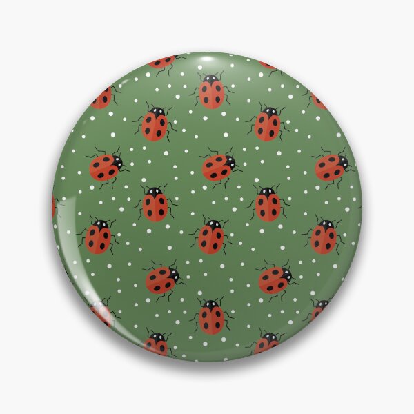 Item preview, Ladybugs on green designed and sold by reneesillus.