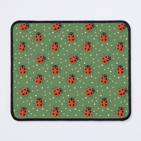 Item preview, Ladybugs on green designed and sold by reneesillus.