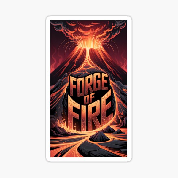 Item preview, Forge of Fire Volcano Eruption designed and sold by ShadowAndSlate.