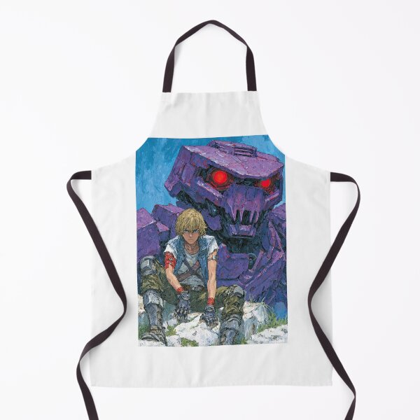 Item preview, The Quiet Moment of a Mecha and its Operator designed and sold by Piotrek0001.