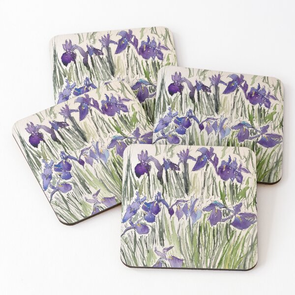 Item preview, Garden Irises designed and sold by Robert Petcher Art.