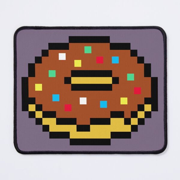Item preview, Chocolate Pixel Doughnut  designed and sold by SpaceAlienTees.