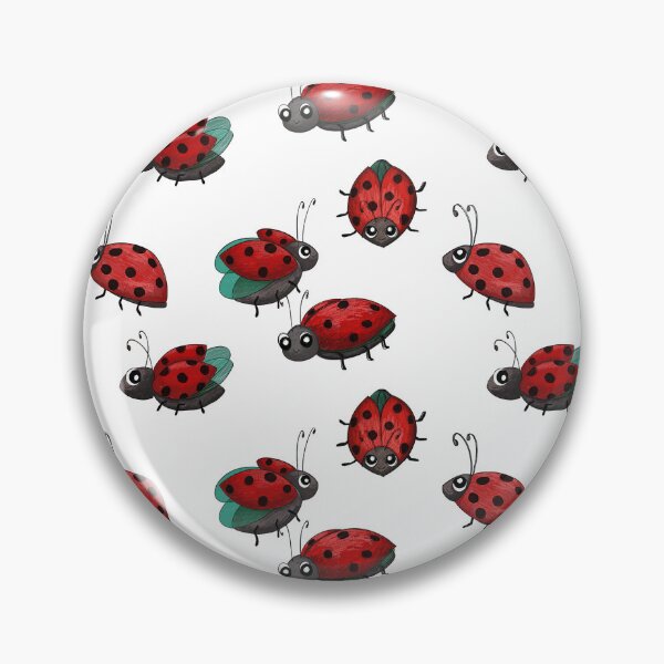 Item preview, seemless pattern lady bug designed and sold by VioletaStrunova.