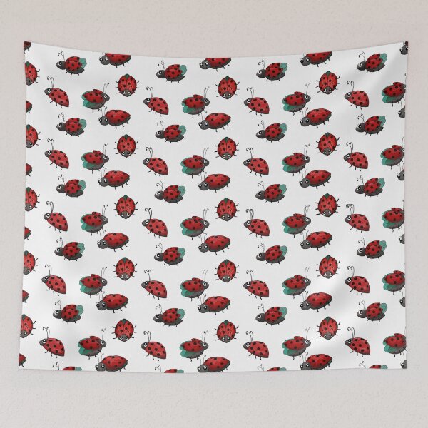 Item preview, seemless pattern lady bug designed and sold by VioletaStrunova.