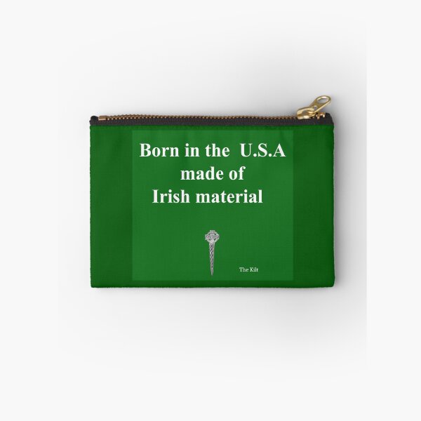 Item preview, Born in the USA (Irish) designed and sold by Murph's Images.