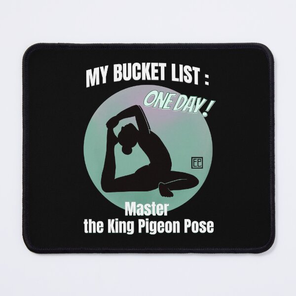 Item preview, Master the King Pigeon Pose – ONE DAY! (for Dark Clothing) T-Shirt designed and sold by EmilieLeeKimArt.