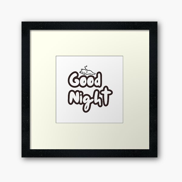 Item preview, Good night cute kitten  designed and sold by firda23.