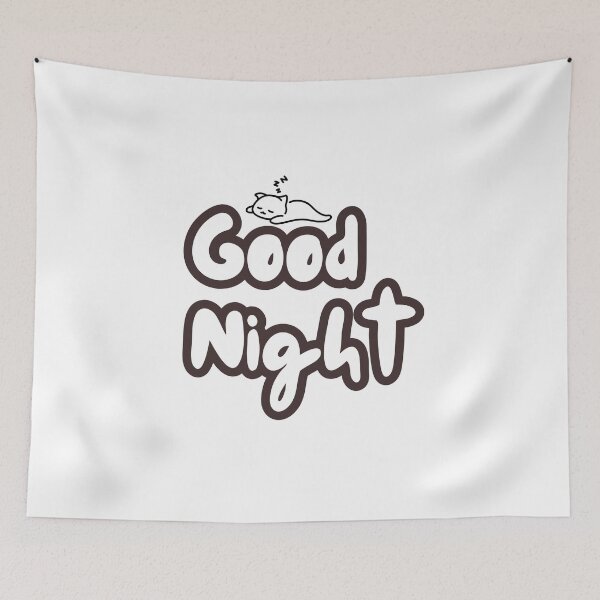 Item preview, Good night cute kitten  designed and sold by firda23.