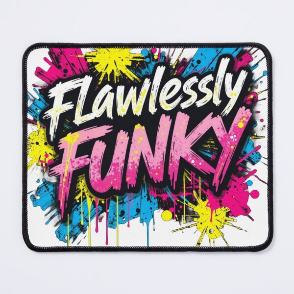Item preview, Flawlessly Funky - Bold Urban Splatter Typography Design designed and sold by Kayqriel.