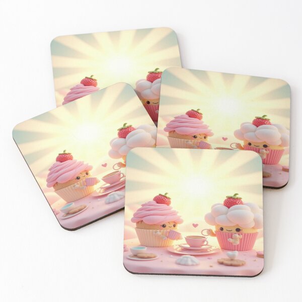 Item preview, DolledUp Kawaii Tea Wonderland – A magical world full of sweet treats & whimsical tea party vibes designed and sold by FotoworldEdel.