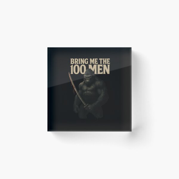 Item preview, 1 gorilla vs 100 men designed and sold by Juan Carlos Trujillo.