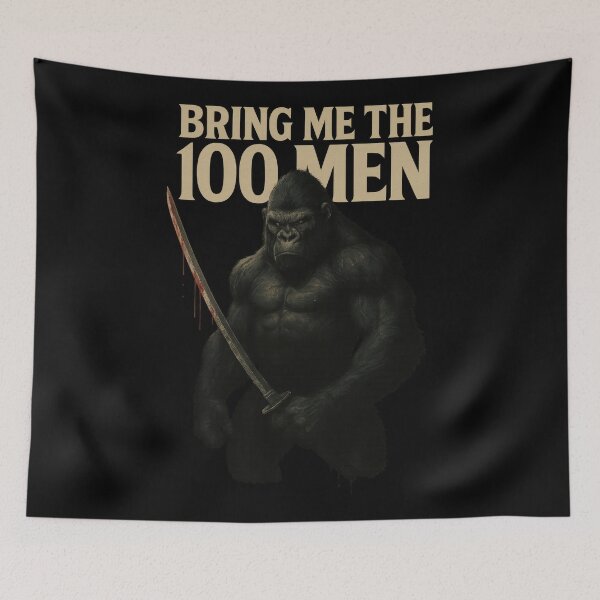 Item preview, 1 gorilla vs 100 men designed and sold by Juan Carlos Trujillo.