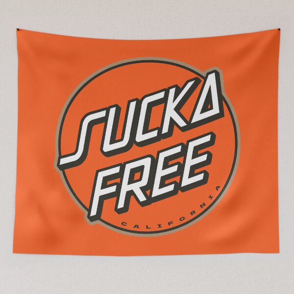 Item preview, SUCKA FREE (Orange Friday) designed and sold by Sidewalk Vendor.