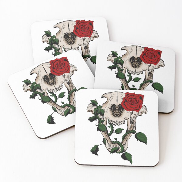 Item preview, Lion Skull with Rose designed and sold by TTTDLusear.
