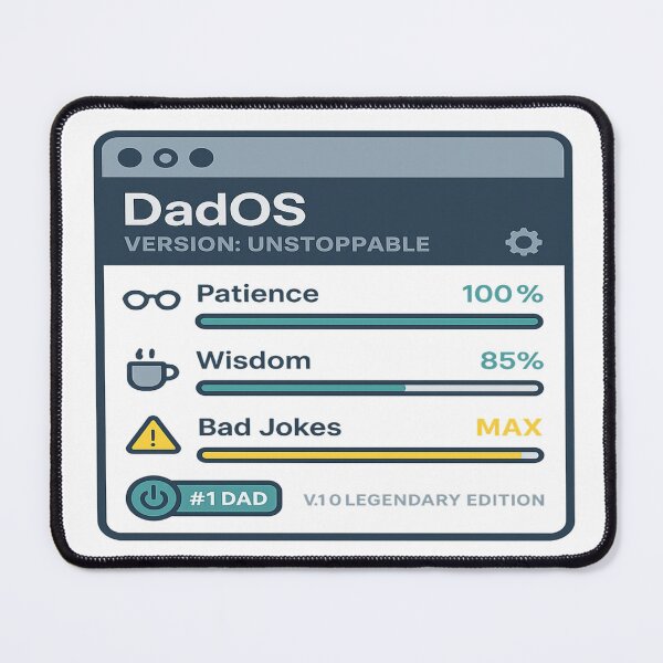 Item preview, DadOS: Legendary Edition – The Ultimate Father’s Day System Update designed and sold by Rajasekar.