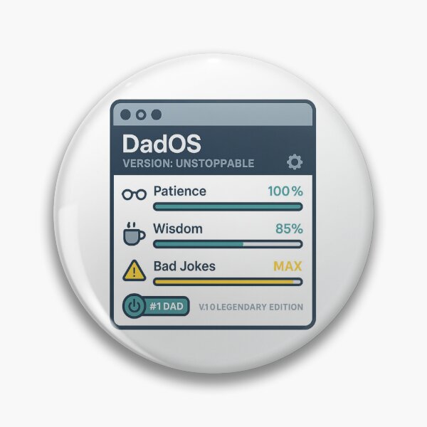 Item preview, DadOS: Legendary Edition – The Ultimate Father’s Day System Update designed and sold by Rajasekar.