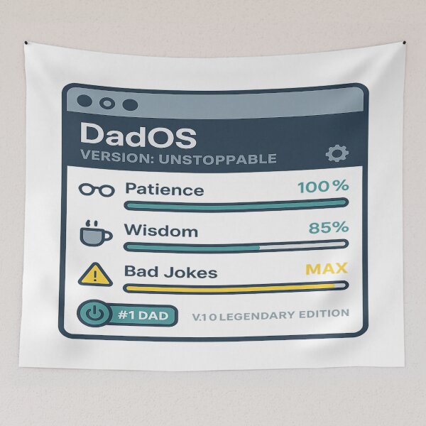 Item preview, DadOS: Legendary Edition – The Ultimate Father’s Day System Update designed and sold by Rajasekar.