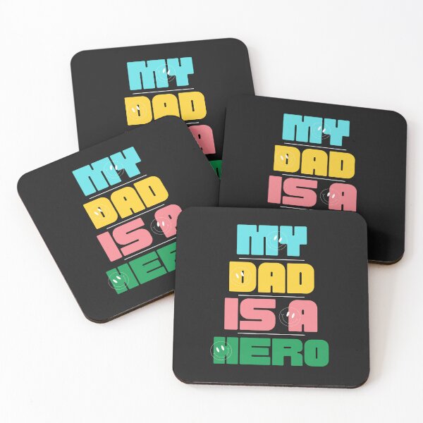 Item preview, My Dad Is A Hero designed and sold by TeeTiqueStudio.