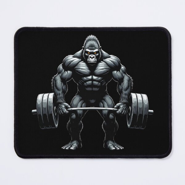 Item preview, Gorilla training hard - Gym designed and sold by Danh Style.