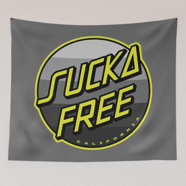 Item preview, SUCKA FREE (Neon Yellow '95) designed and sold by Sidewalk Vendor.