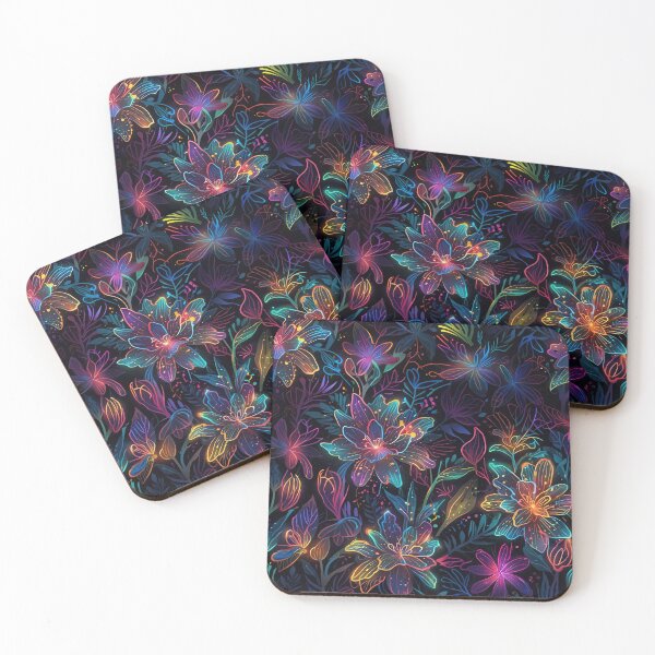 Item preview, Neon Flowers designed and sold by CoolPixels.