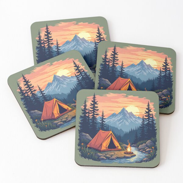 Item preview, Bivouac - Wild camping in the wilderness designed and sold by Danh Style.