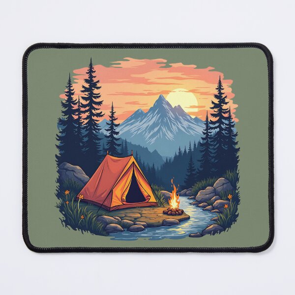 Item preview, Bivouac - Wild camping in the wilderness designed and sold by Danh Style.