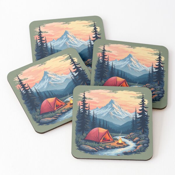 Item preview, Bivouac - Wild camping in the wilderness designed and sold by Danh Style.