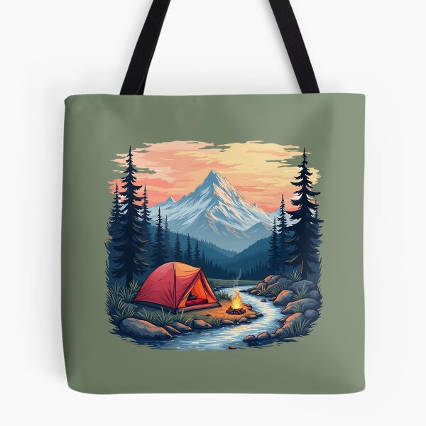 Item preview, Bivouac - Wild camping in the wilderness designed and sold by Danh Style.