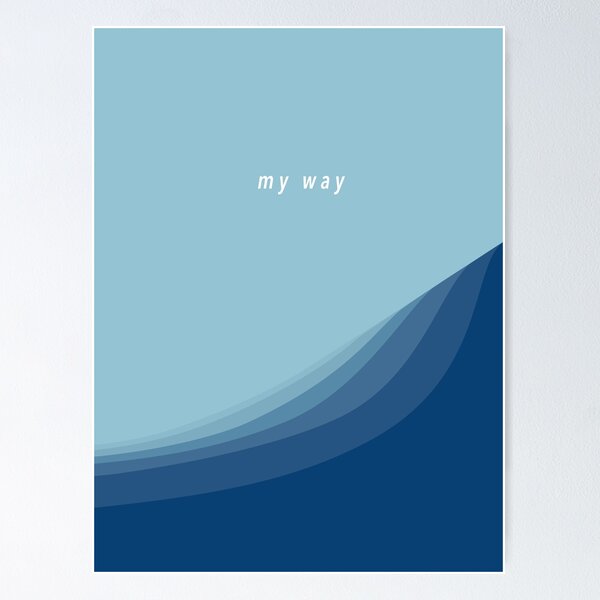 Aperçu de l'œuvre minimal_surf_art_my-way créée et vendue par SURFART-73.