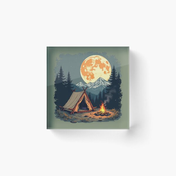 Item preview, Bivouac - Wild camping in the wilderness designed and sold by Danh Style.