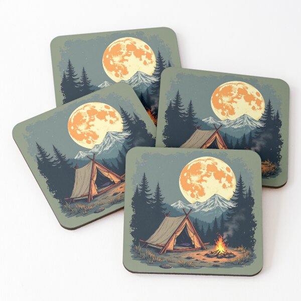 Item preview, Bivouac - Wild camping in the wilderness designed and sold by Danh Style.