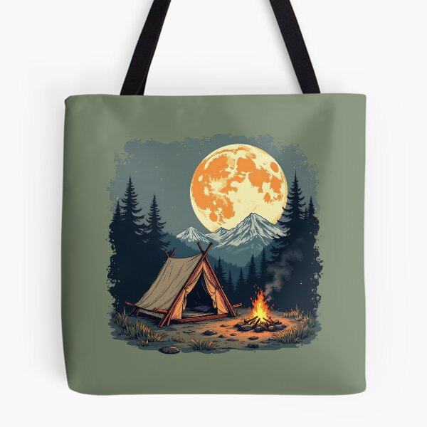 Item preview, Bivouac - Wild camping in the wilderness designed and sold by Danh Style.