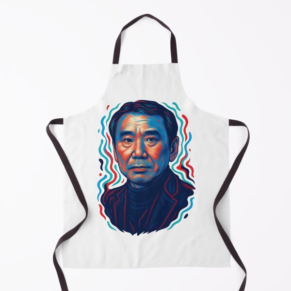 Item preview, Haruki Murakami Portrait-RGB colors designed and sold by RemonMichel.