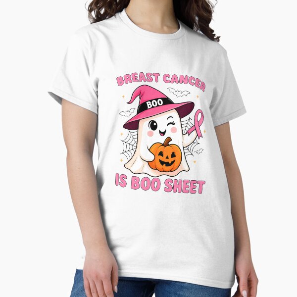 Item preview, Breast Cancer Is Boo Sheet Funny Ghost Halloween Pink Ribbon designed and sold by facegm.