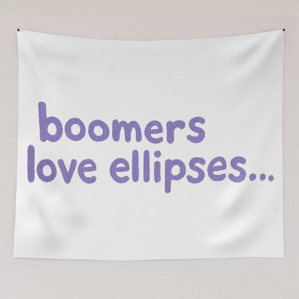 Item preview, Boomers love ellipses… designed and sold by Oqueartecura.