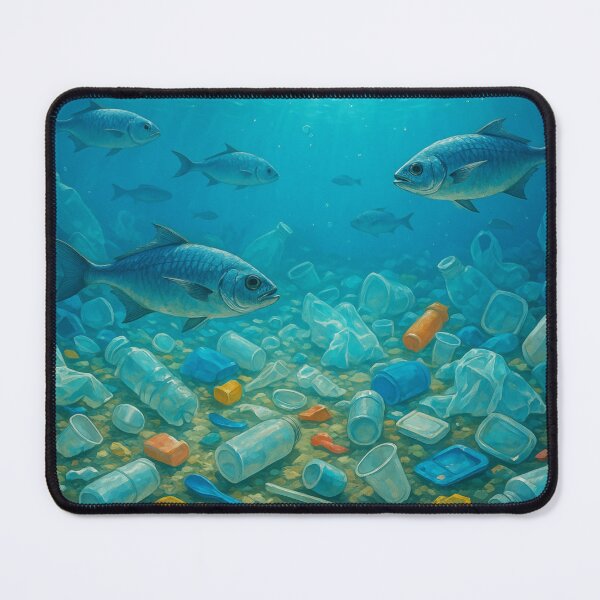 Item preview, Marine suffering from plastic flood designed and sold by Sigtrix.