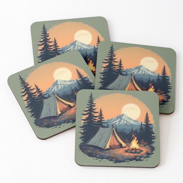 Item preview, Bivouac - Wild camping in the wilderness designed and sold by Danh Style.