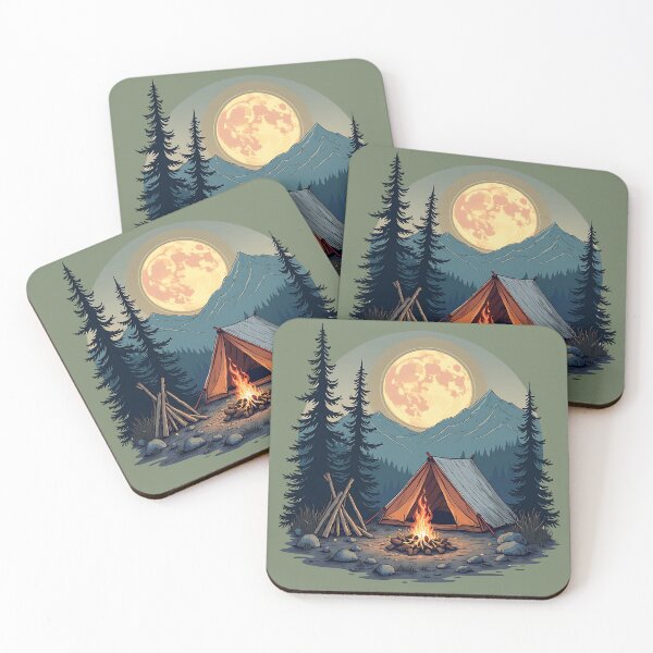 Item preview, Bivouac - Wild camping in the wilderness designed and sold by Danh Style.