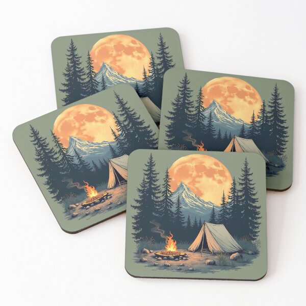 Item preview, Bivouac - Wild camping in the wilderness designed and sold by Danh Style.