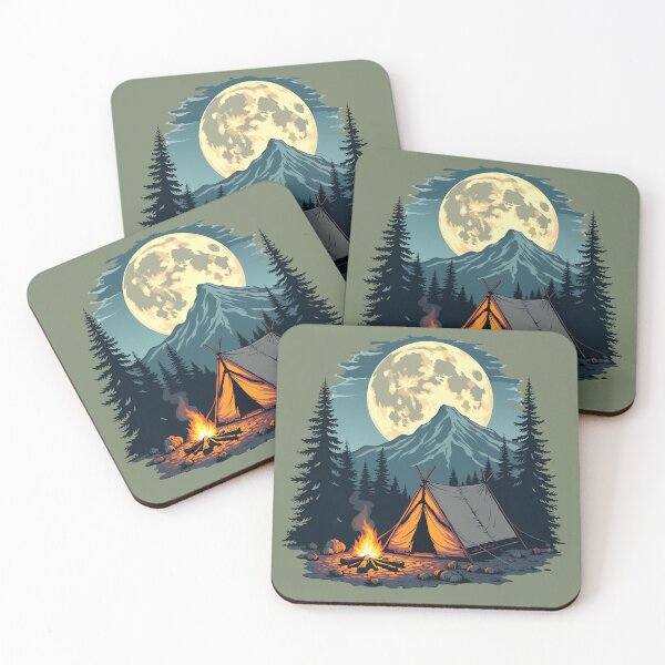 Item preview, Bivouac - Wild camping in the wilderness designed and sold by Danh Style.
