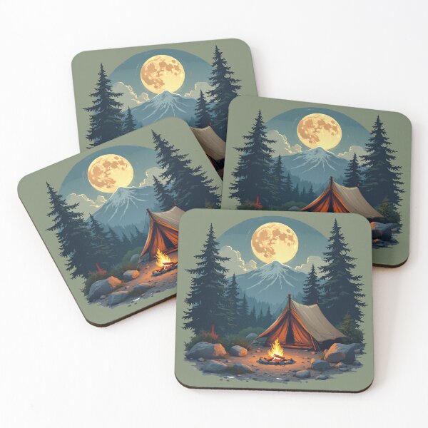 Item preview, Bivouac - Wild camping in the wilderness designed and sold by Danh Style.